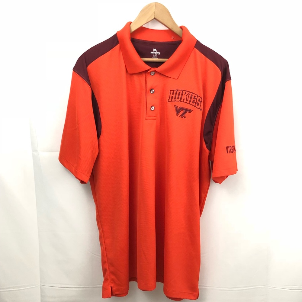 VIRGINIA TECH HOKIES POLO SHIRT XL